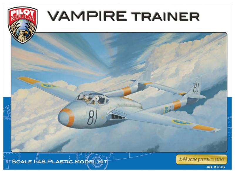 J28 C Vampire Swedish Air Force 1/48