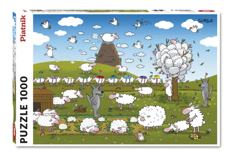 Sheep in Paradise 1000 bitar