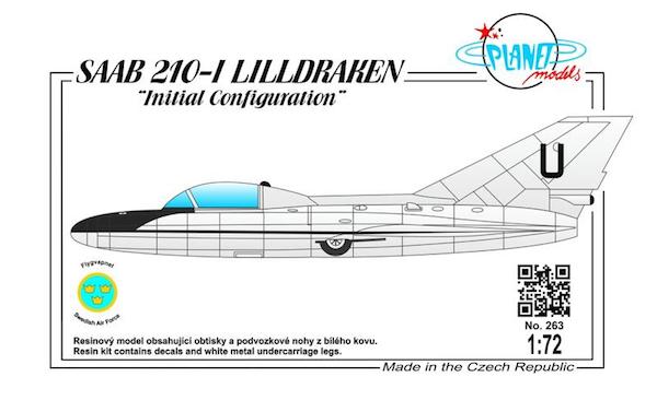 SAAB 210-I Lilldraken "Initial Configuration" 1/72