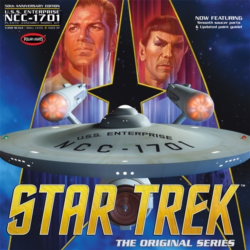 U.S.S. Enterprise NCC-1701 50th Anniversary Edition 1/350