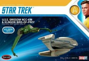 Star Trek USS Grisson and Klingon 1/1000