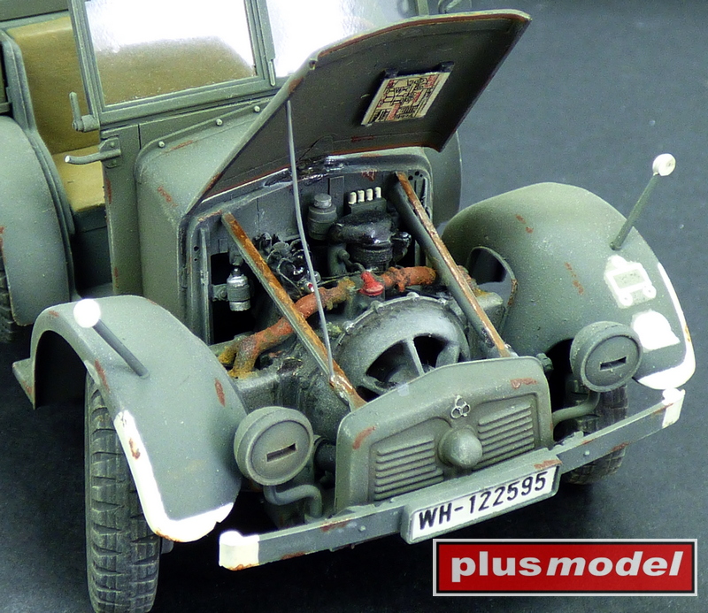 Krupp Protze-engine set 1/35