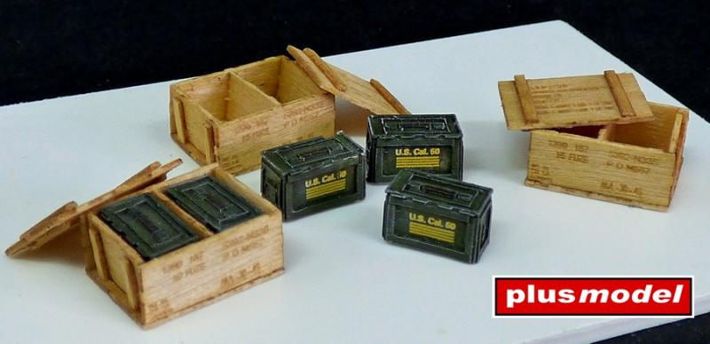 US ammunition boxes - Vietnam 1/35