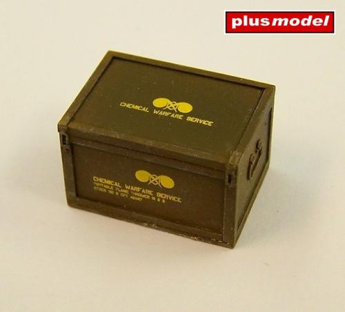 Box for US fleme thrower (Easy Line) 1/35