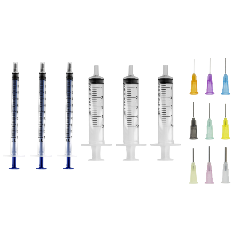 Modelcraft 15pc Syringe & Applicator Set