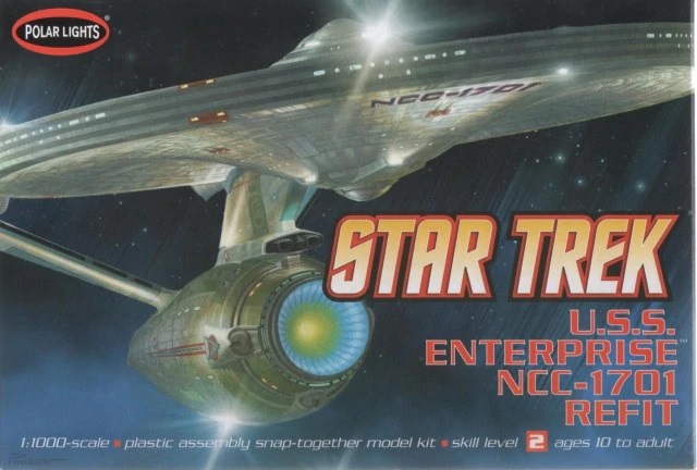 Star Trek U.S.S. Enterprise NCC-1701 Refit 1/1000