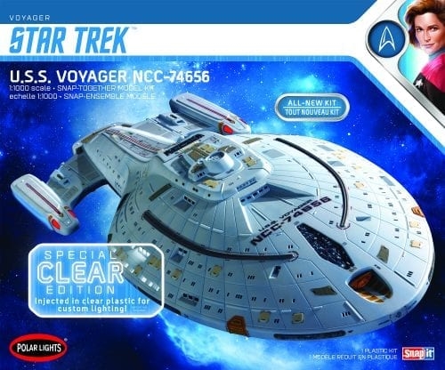 STAR TREK U.S.S. VOYAGER CLEAR EDITION (SNAP) 1/1000