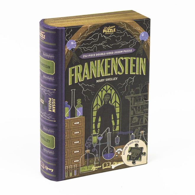 Frankenstein - dubbelsidigt pussel
