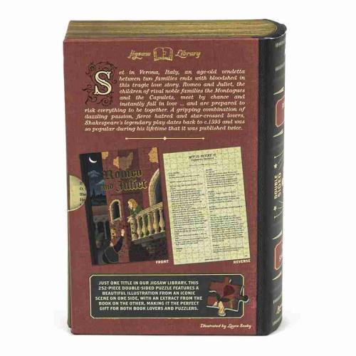Romeo och Julia - dubbelsidigt pussel