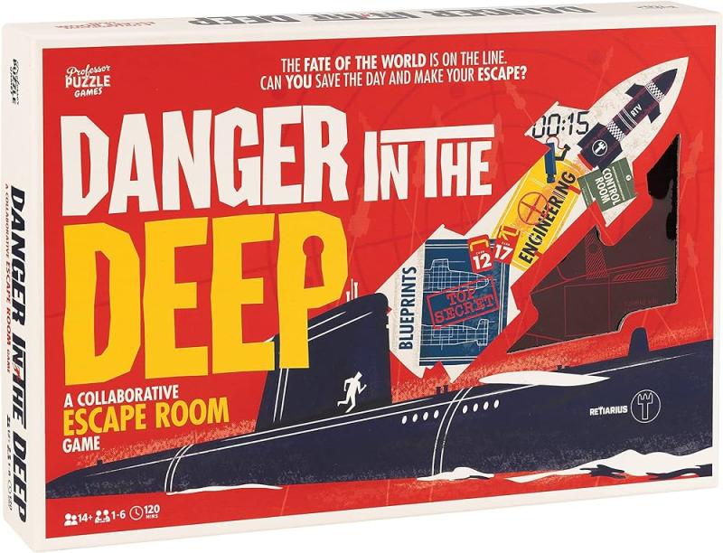 Escape Room Danger in the Deep
