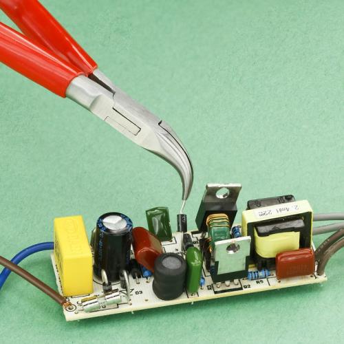 Modelcraft Snipe Nose Bent Pliers (115mm)