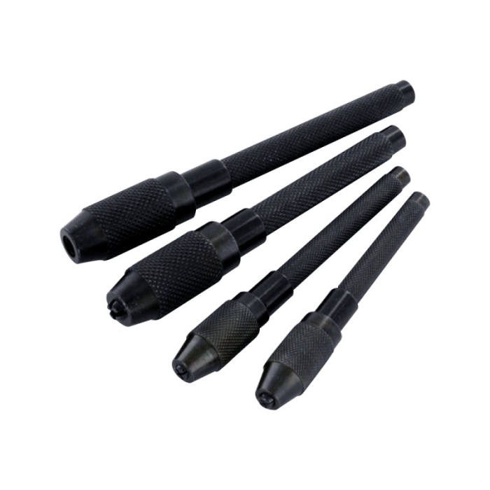 Set of 4 pin vices.