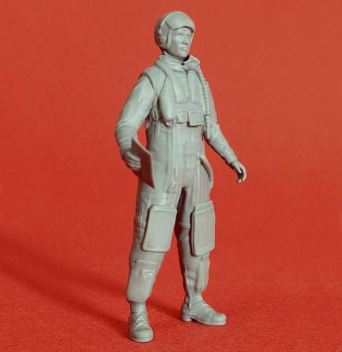 Pilot in Immersion Suit for Draken/Viggen 1/48