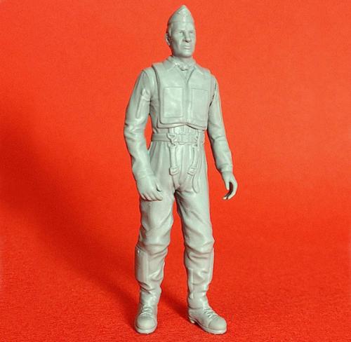 Swedish Air Force Pilot 1950s -1970s 1/72