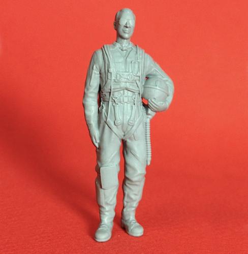 Swedish Air Force Pilot 1950s -1970s 1/72