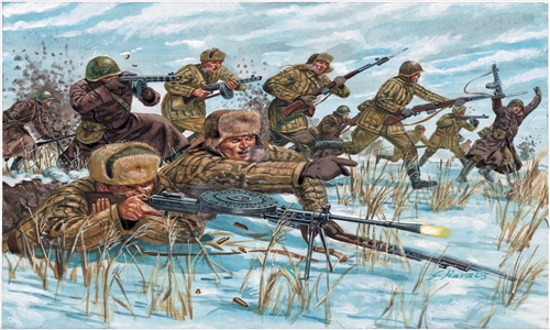 Russian Infantry winter uniform 1/72