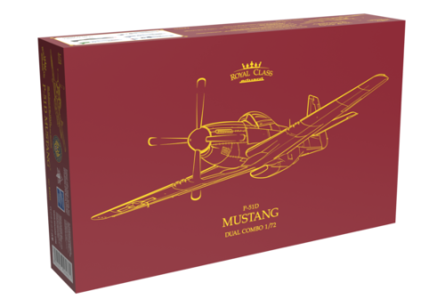 P-51D Mustang - ROYAL Class Dual Combo 1:72
