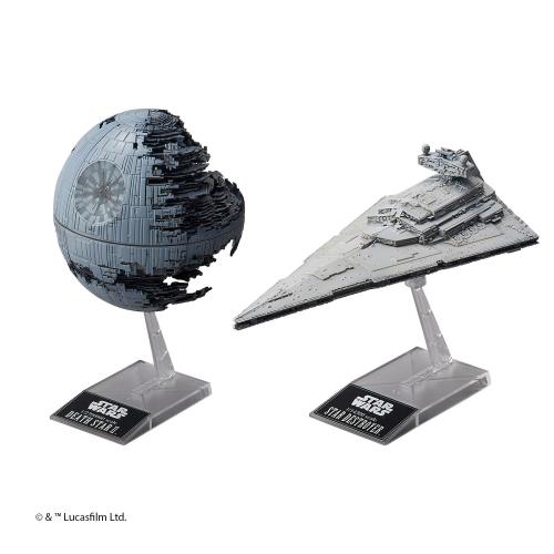 BANDAI Death Star II & Imperial Star Destroyer 1/2700000