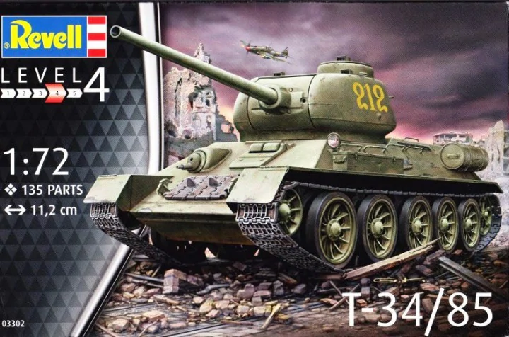 T-34/85 1/72