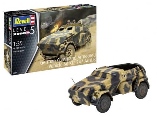 German Command Armoured Vehicle Sd.Kfz.247 Ausf.B 1/35