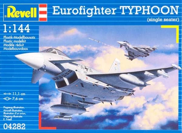 Eurofighter Typhoon (single seater) 1/144
