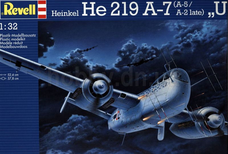 Heinkel He 219 A-7 (A-5/A-2 late) "UHU" 1/32