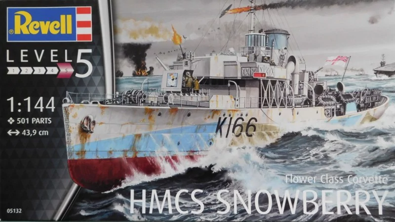 Flower Class Corvette HMCS Snowberry 1/144