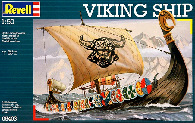 Viking Ship 1/50