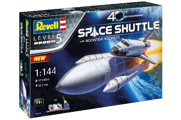 Presentset - Space Shuttle with Booster Rockets - 40th Anniversary 1/144