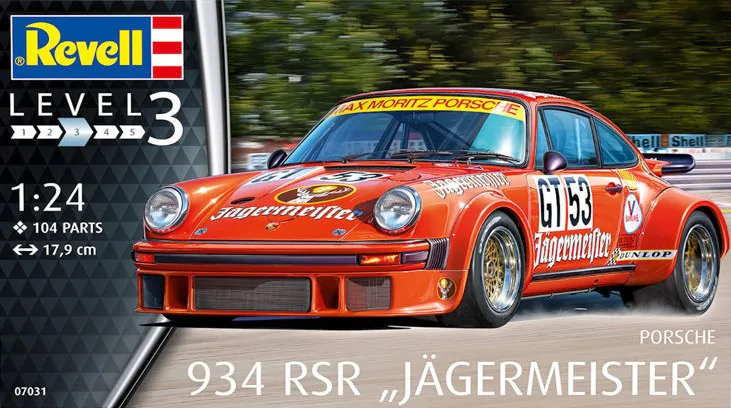 Porsche 934 RSR "Jägermeister" 1/24