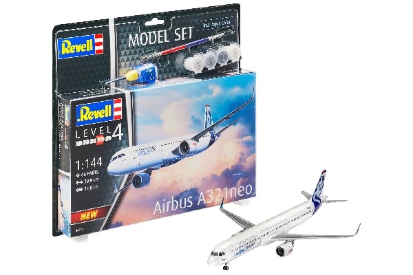 MODEL SET AIRBUS A321 NEO 1/144