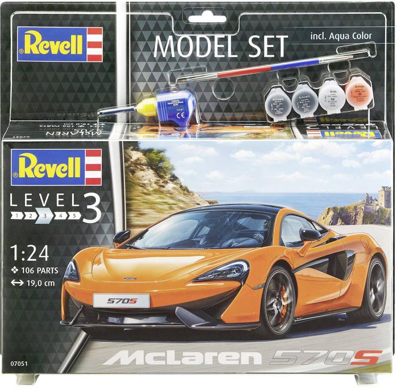McLaren 570S 1/24 Model Set