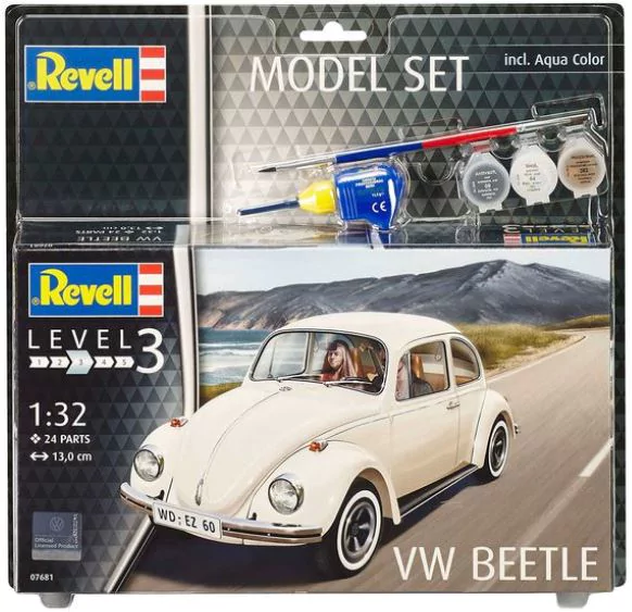 VW Beetle 1/32 Model Set