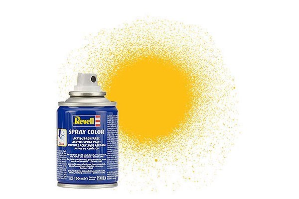 Spray, Yellow Matt, 100 ml