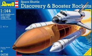 Space Shuttle Discovery and Booster Rockets 1:144