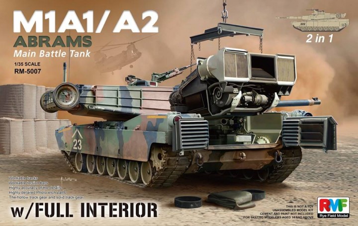 M1A1/M1A2 w/ Full Interior 1/35