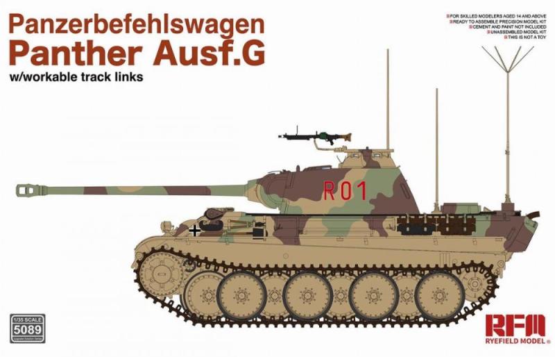 Panzerbefehlswagen Panther Ausf.G 1/35