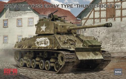 M4A3 76W HVSS Early Type "Thunderbolt VII" 1/35