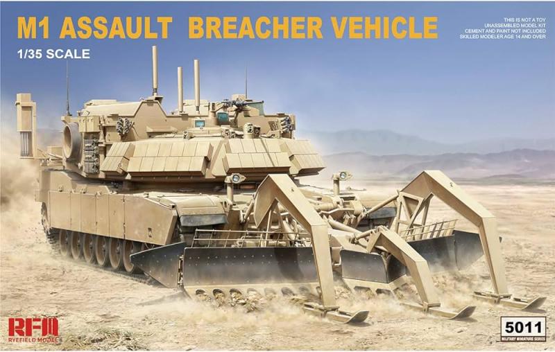 M1 Assault Breacher Vehicle (ABV) M1150 with Mine Plow 1/35