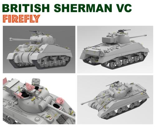 British Sherman VC Firefly 1/35