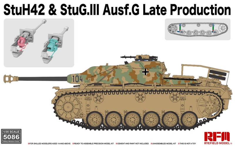 StuH42 & StuG.III Ausf.G Late Production 1/35