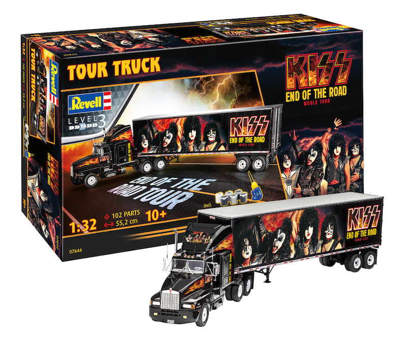 KISS Tour Truck Gift Set 1/32