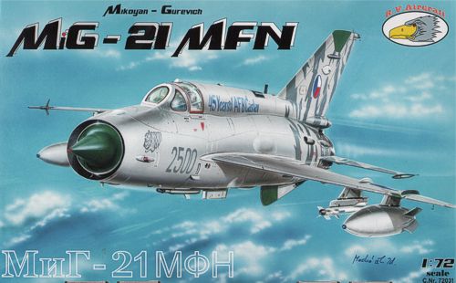 Mikoyan Gurevich MiG-21MFN "Czech Camo" 1/72