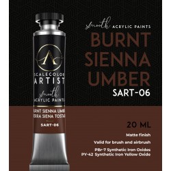 BURNT SIENNA UMBER, 20ml