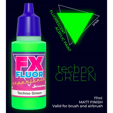 TECHNO GREEN, 17ml
