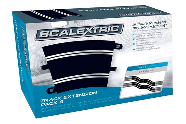 Scalextric Track Extension Pack 6 (8-pack)