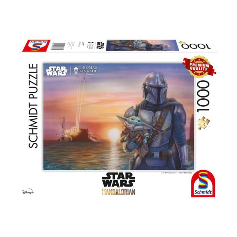 Thomas Kinkade: Star Wars The Mandalorian -  A New Direction 1000 bitar