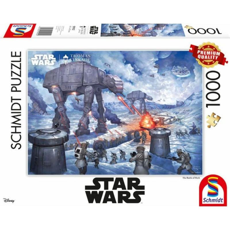 Thomas Kinkade: Star Wars - The Battle of Hoth 1000 bitar