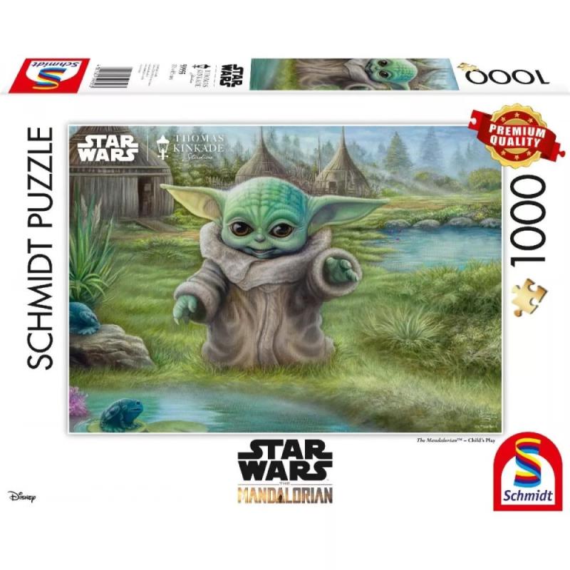 Thomas Kinkade: Star Wars The Mandalorian -  Childs Play 1000 bitar