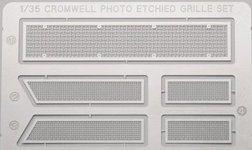 Cromwell Photo Etched Grille 1/35